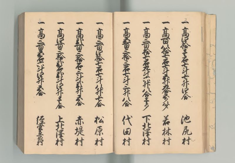 武蔵国郷帳　上 - ページ 21