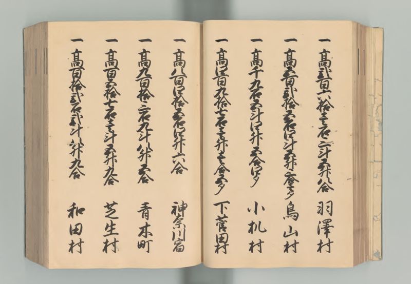 武蔵国郷帳　上 - ページ 44