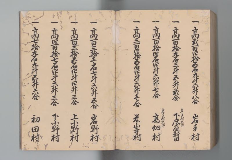 越後国郷帳　上 - ページ 136