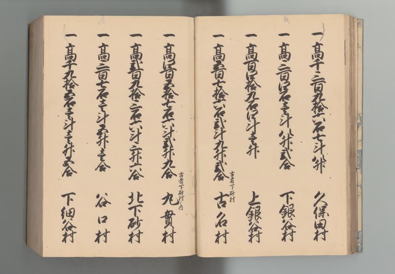 武蔵国郷帳　下 - ページ 25