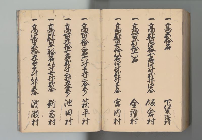 武蔵国郷帳　下 - ページ 202