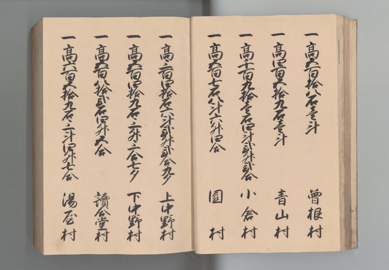 近江国郷帳 - ページ 25