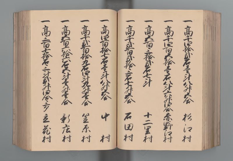 近江国郷帳 - ページ 100