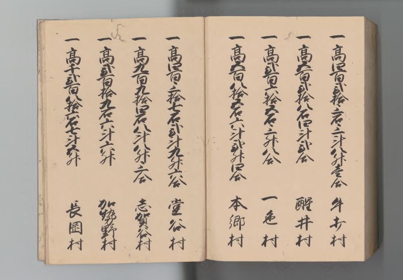 近江国郷帳 - ページ 192