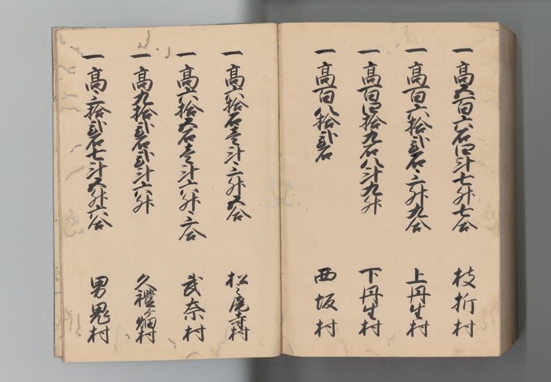 近江国郷帳 - ページ 196