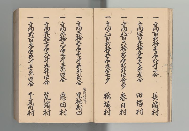 越後国郷帳　中 - ページ 11