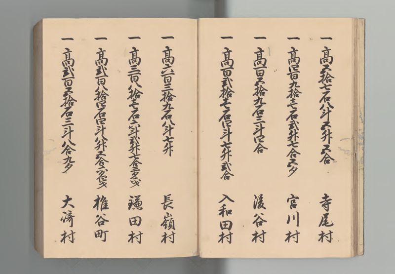 越後国郷帳　中 - ページ 14