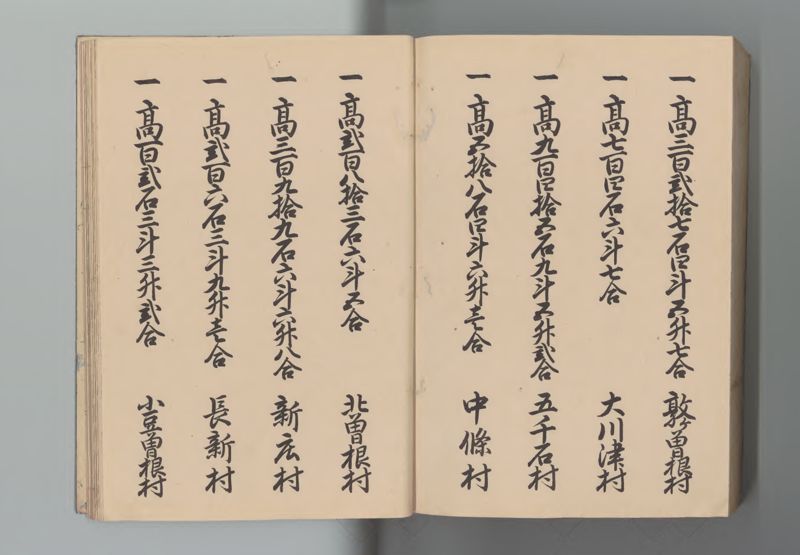 越後国郷帳　中 - ページ 131