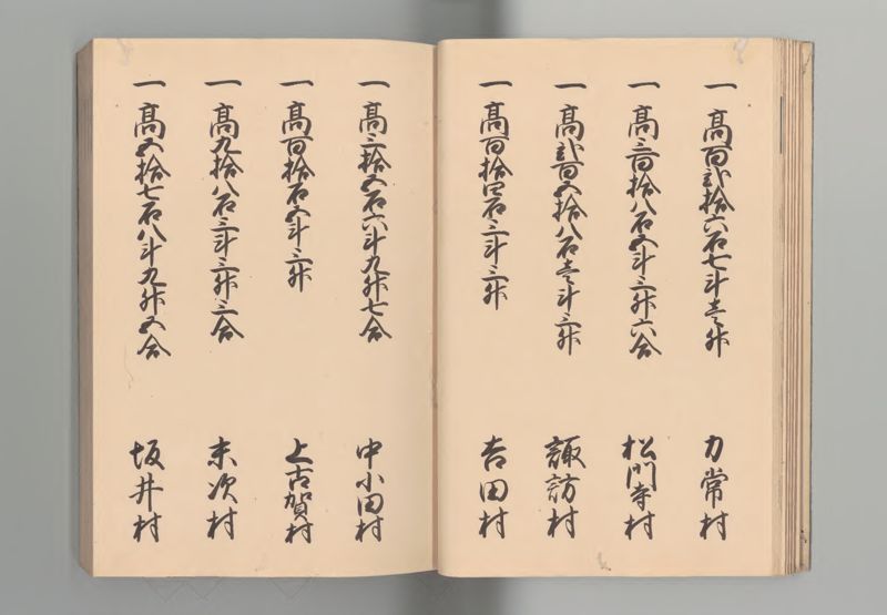 筑後国郷帳 - ページ 16