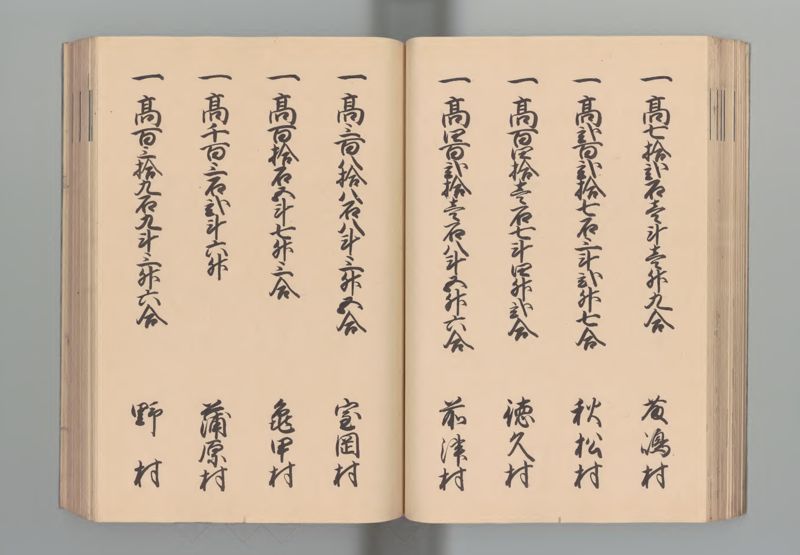 筑後国郷帳 - ページ 45