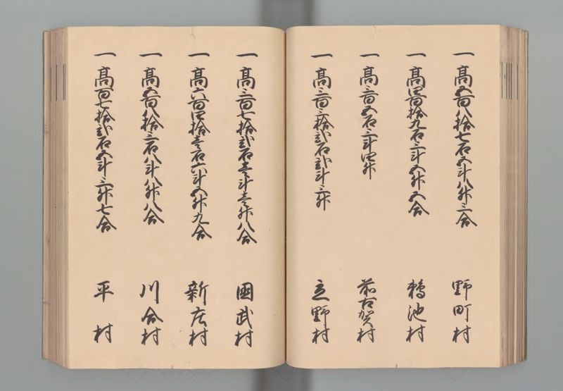 筑後国郷帳 - ページ 46