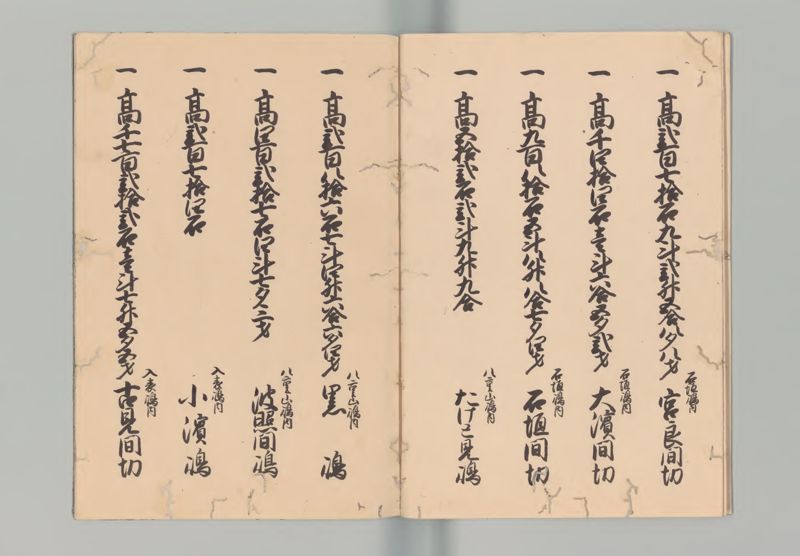 琉球国郷帳　下 - ページ 4