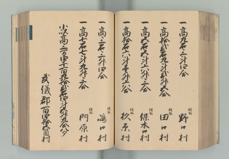 美濃国郷帳 - ページ 124