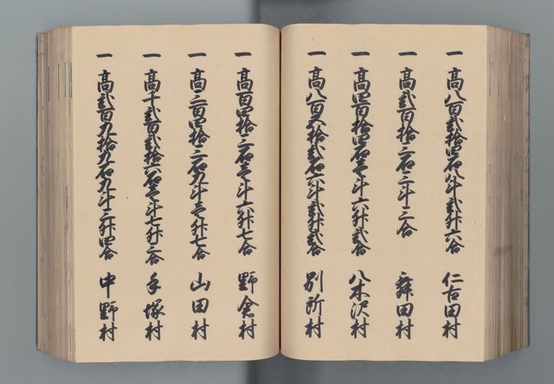 信濃国郷帳 - ページ 120