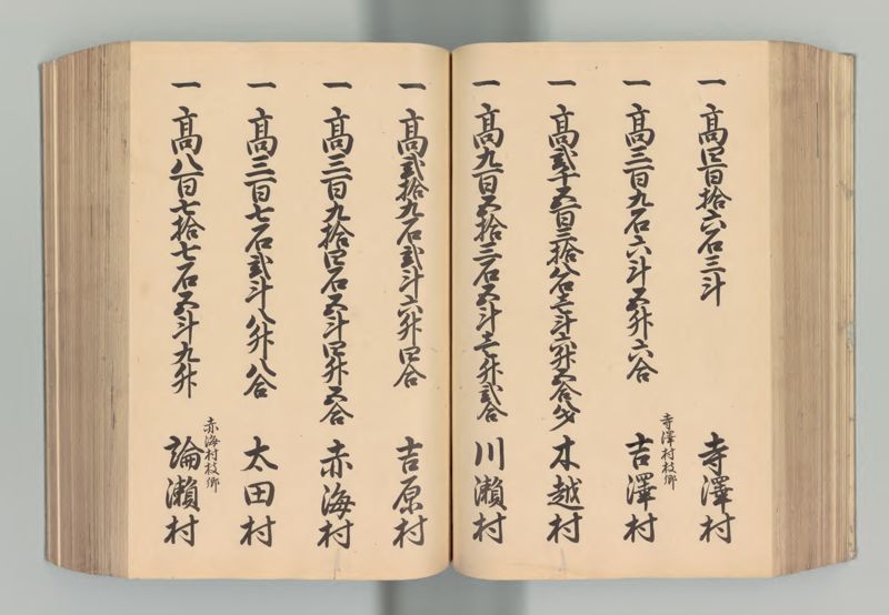 越後国郷帳　下 - ページ 108