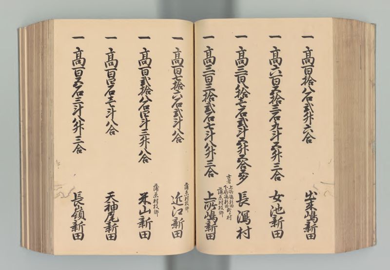 越後国郷帳　下 - ページ 136