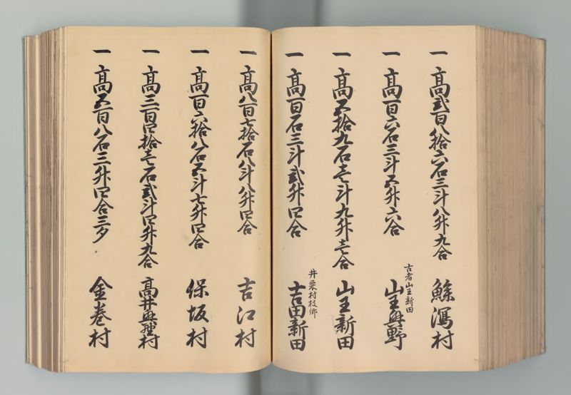 越後国郷帳　下 - ページ 181