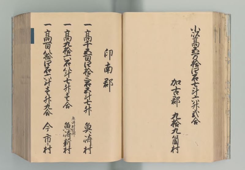 播磨国郷帳 - ページ 54