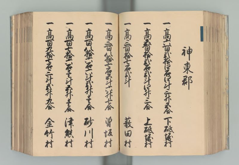 播磨国郷帳 - ページ 121
