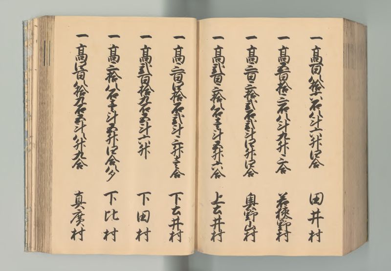 播磨国郷帳 - ページ 195