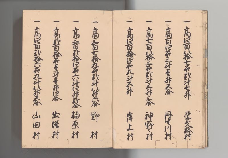 紀伊国郷帳 - ページ 7