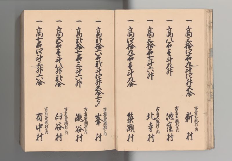 紀伊国郷帳 - ページ 14
