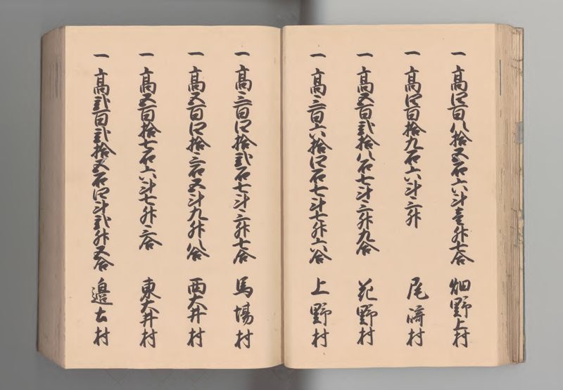 紀伊国郷帳 - ページ 30