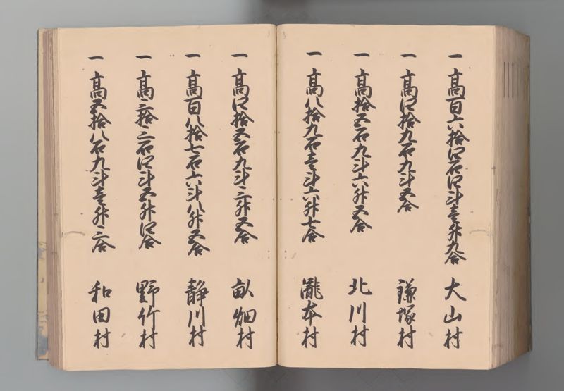紀伊国郷帳 - ページ 152