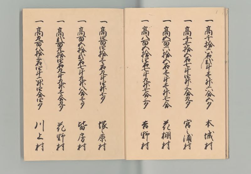 薩摩国郷帳 - ページ 3